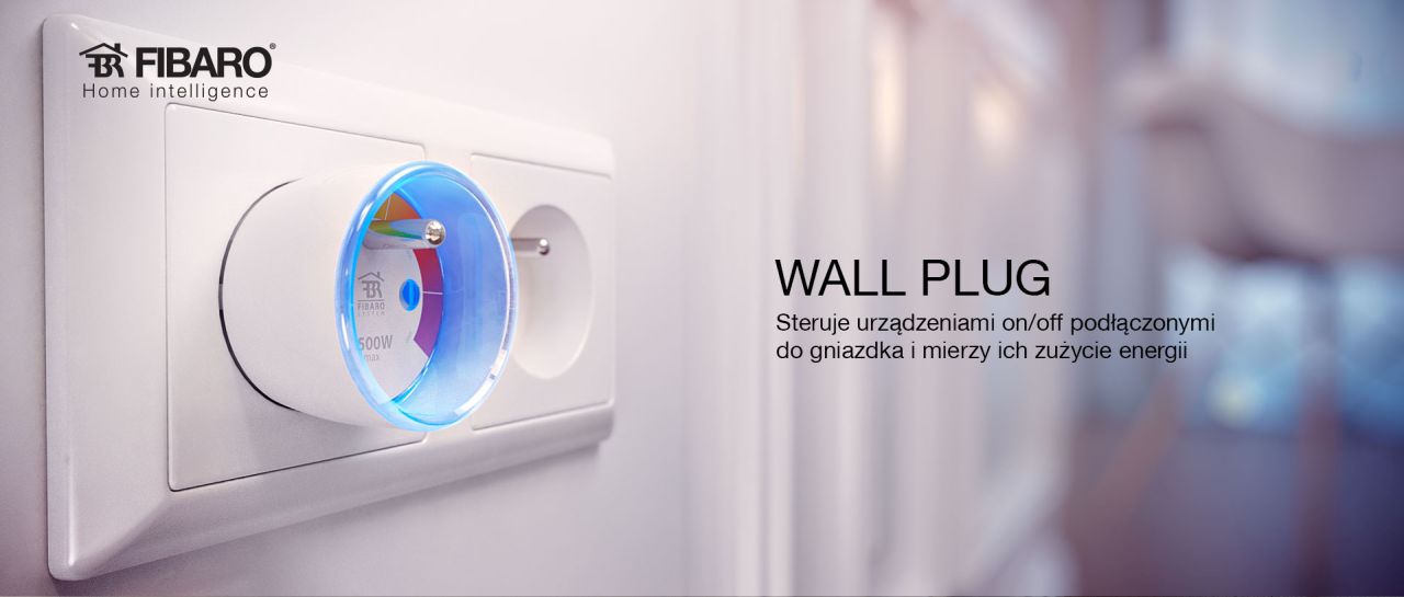 Fibaro Wall Plug - steruje i mierzy zużycie energii