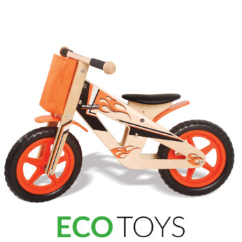 Drewniany rowerek biegowy marki ECOTOYS 5012