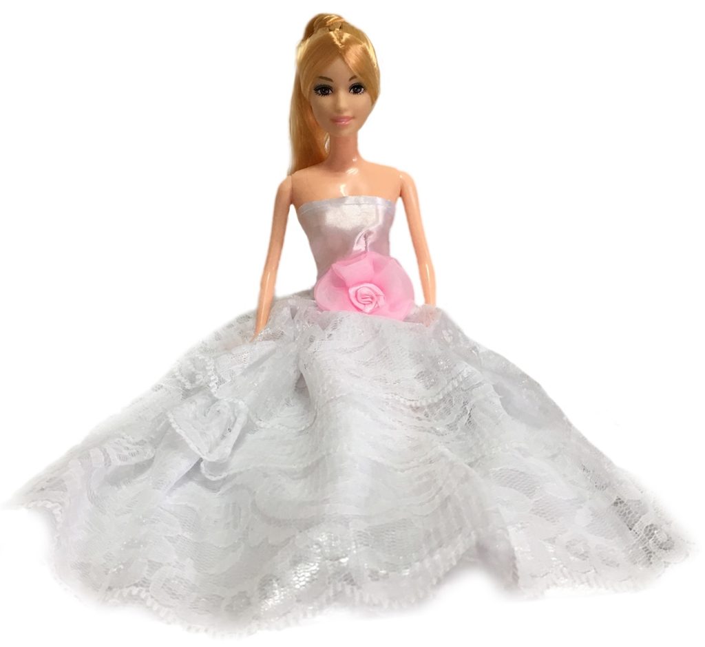 Duża lalka typu Barbie w prezencie do zestawu Malibu ECOTOYS 4118