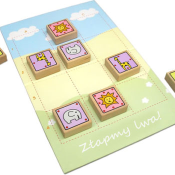 plansza stolikowa do gry Złapmy Lwa